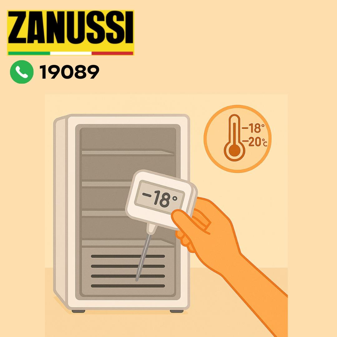 ضبط درجة الحرارة بديب فريزر زانوسي ضبط درجة الحرارة بديب فريزر زانوسي